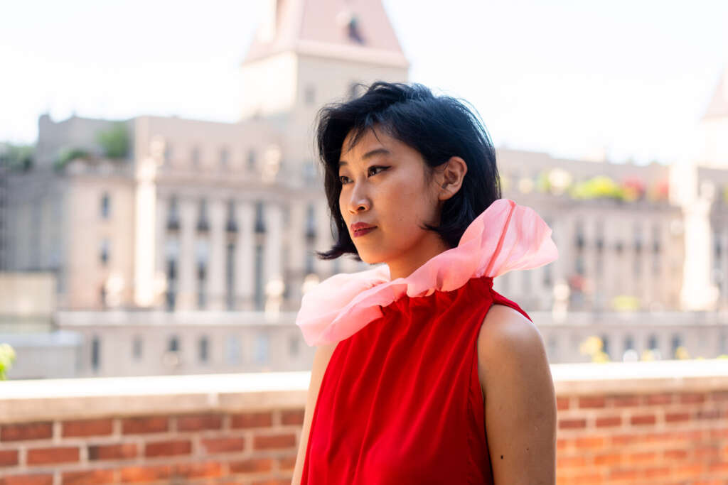 Shelly Xu, designer and co-founder of the zero waste brand SXD
