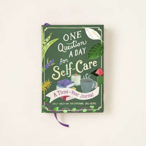 A Question A Day for Self-Care: A 3 Year Journal from UnCommon Goods, a B Corp company $18