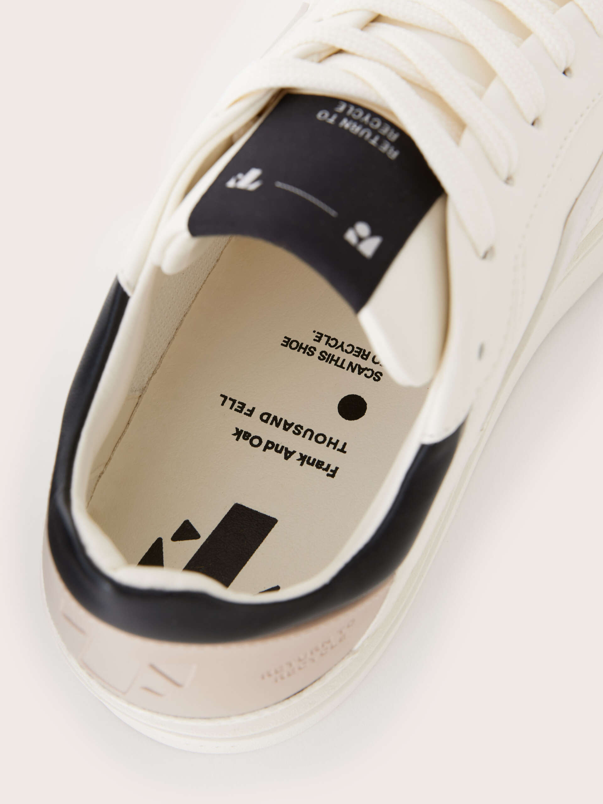 The Court Thousand Fell x Frank And Oak Sneaker in Off White
