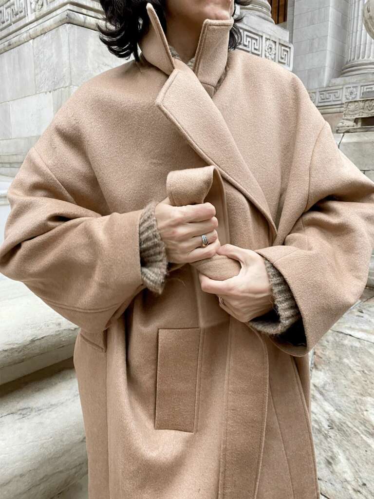Four Objects The Overcoat in 100% Camel $1575