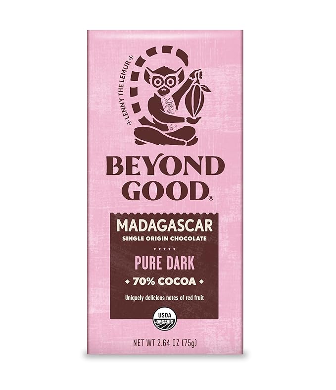 Beyond Good, Organic 70% Madagascar Dark Chocolate Bar