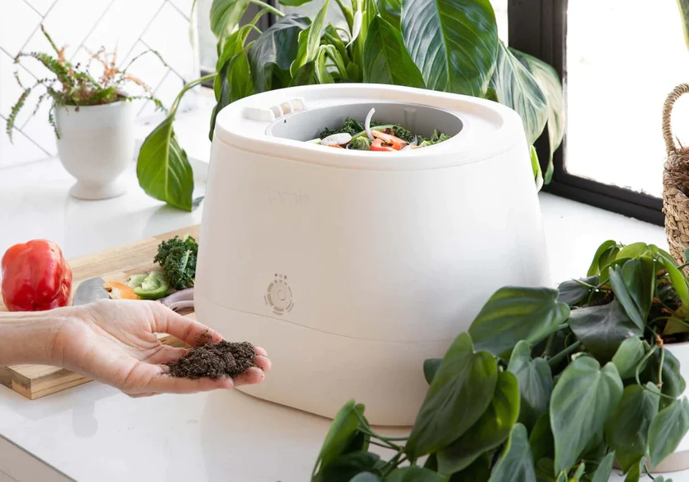 Lomi's countertop compost bin allows you to easily compost at home. $399