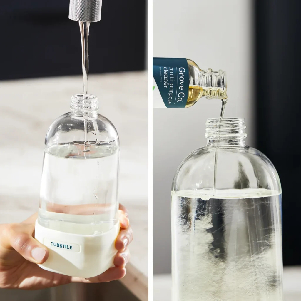Reusable Cleaning Glass Spray Bottle - Slide & Snap