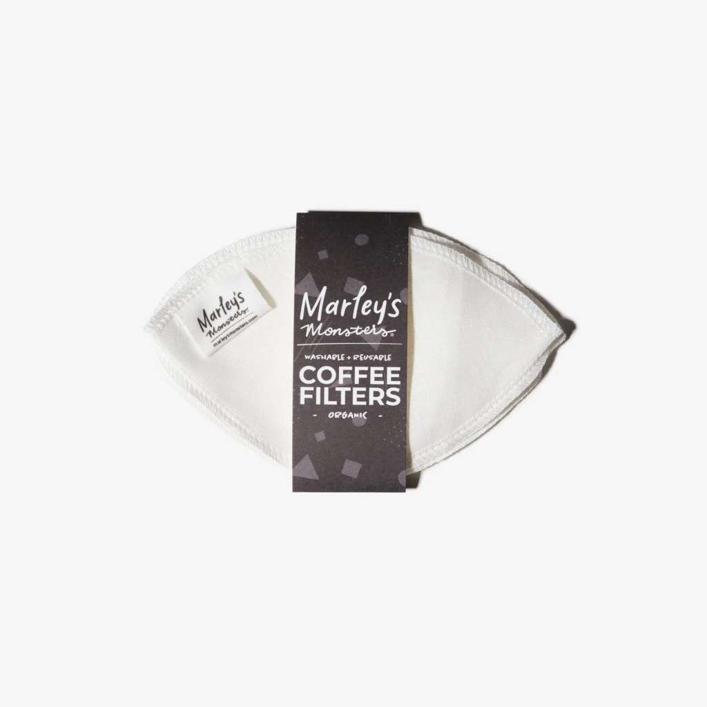 Organic Linen Reusable Coffee Filter replaces single-use paper filters $14
