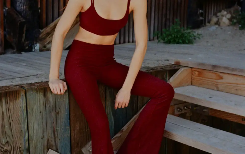 Wolven Ruby Flare Pants