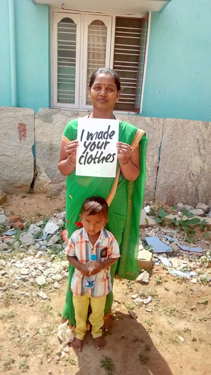Who made your clothes is a social justice campaign by Fashion Revolution.