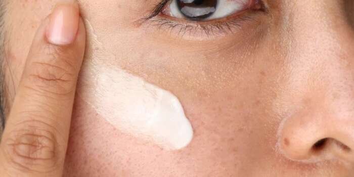 100% Pure Luminous Primer is silicone-free and made with a blend of organic plant-based ingredients and mica. $45