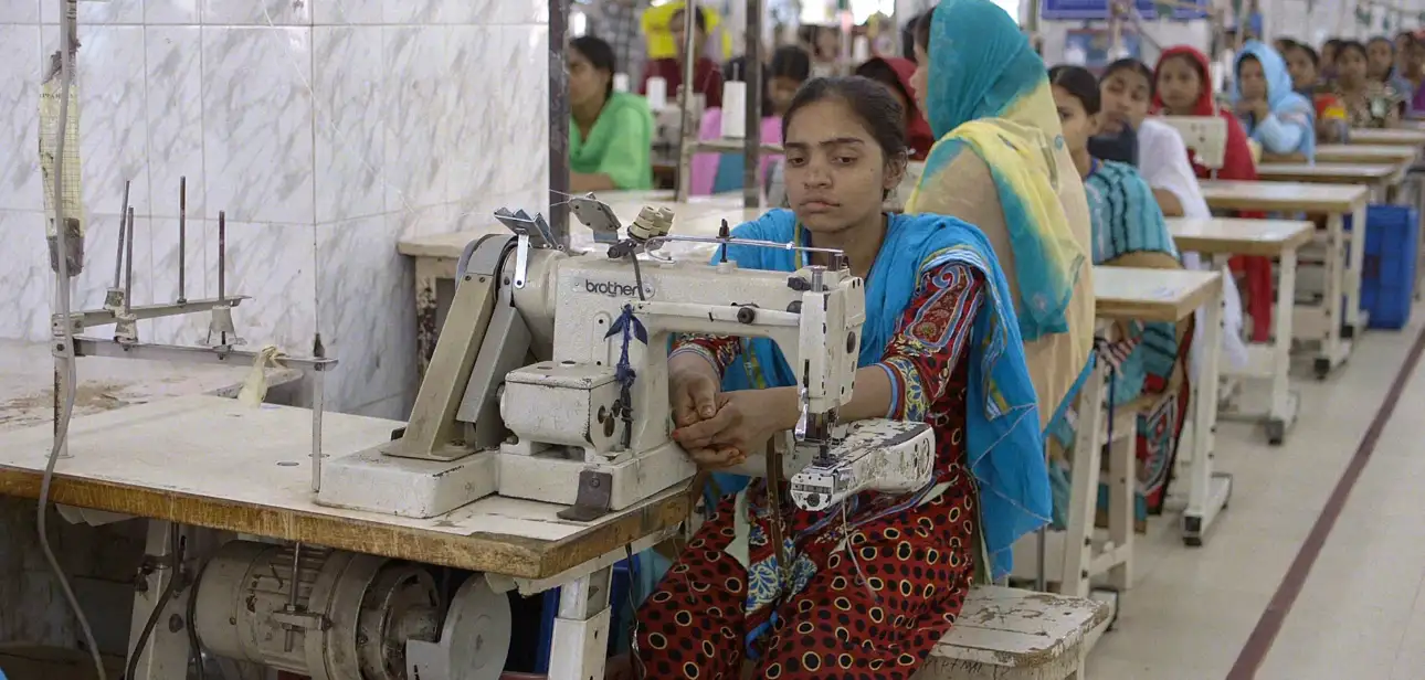 A still from the film "True Cost"