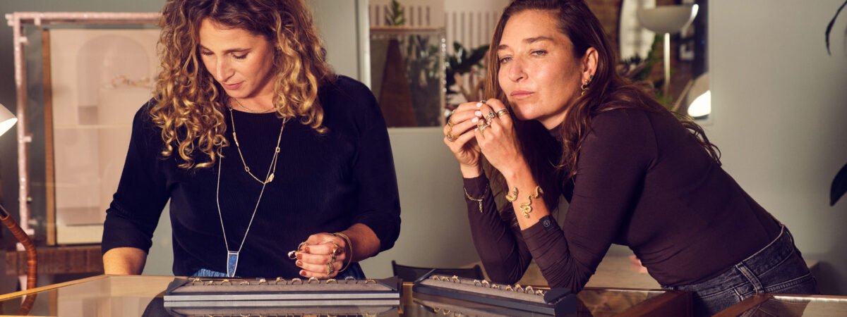 Anna Bario and Page Neal, founders of Bario Neal circa 2008