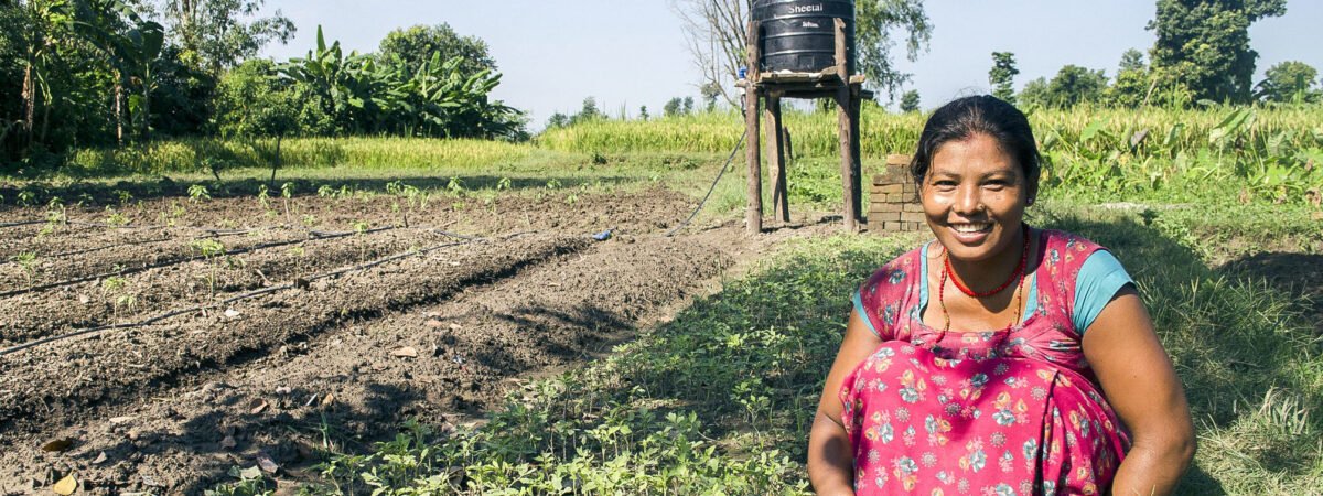 Regenerative farming in Nepal.