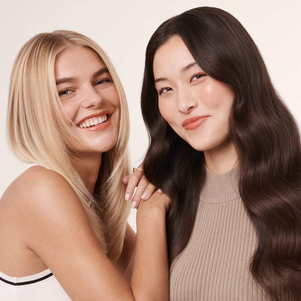 Testing Tangle Teezer Brush made from plants.