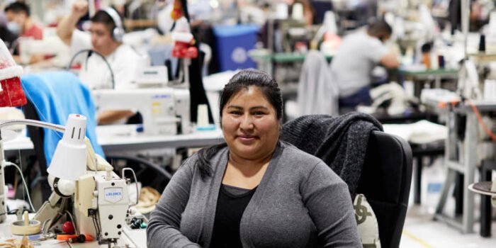 Image: Elena, a garment worker in L.A