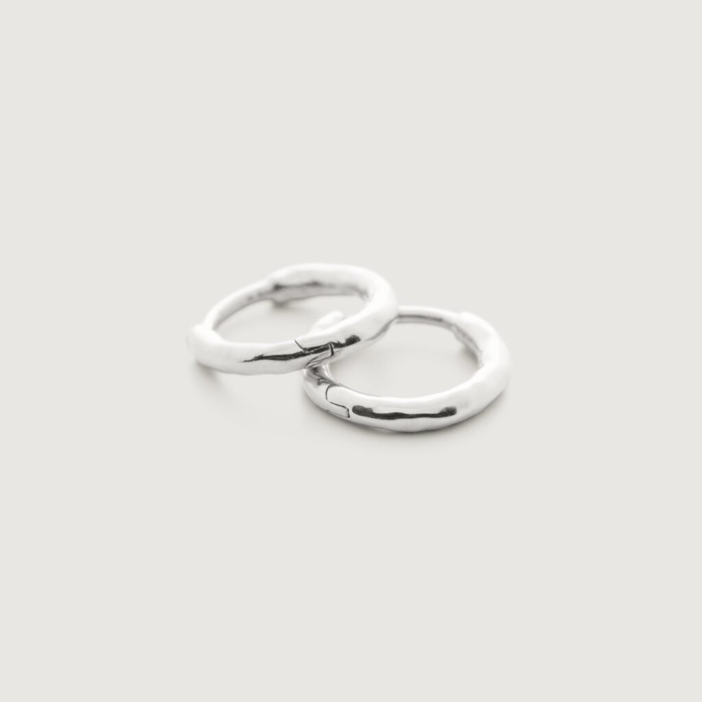 Monica Vinader Siren Muse Mini Huggie Earrings