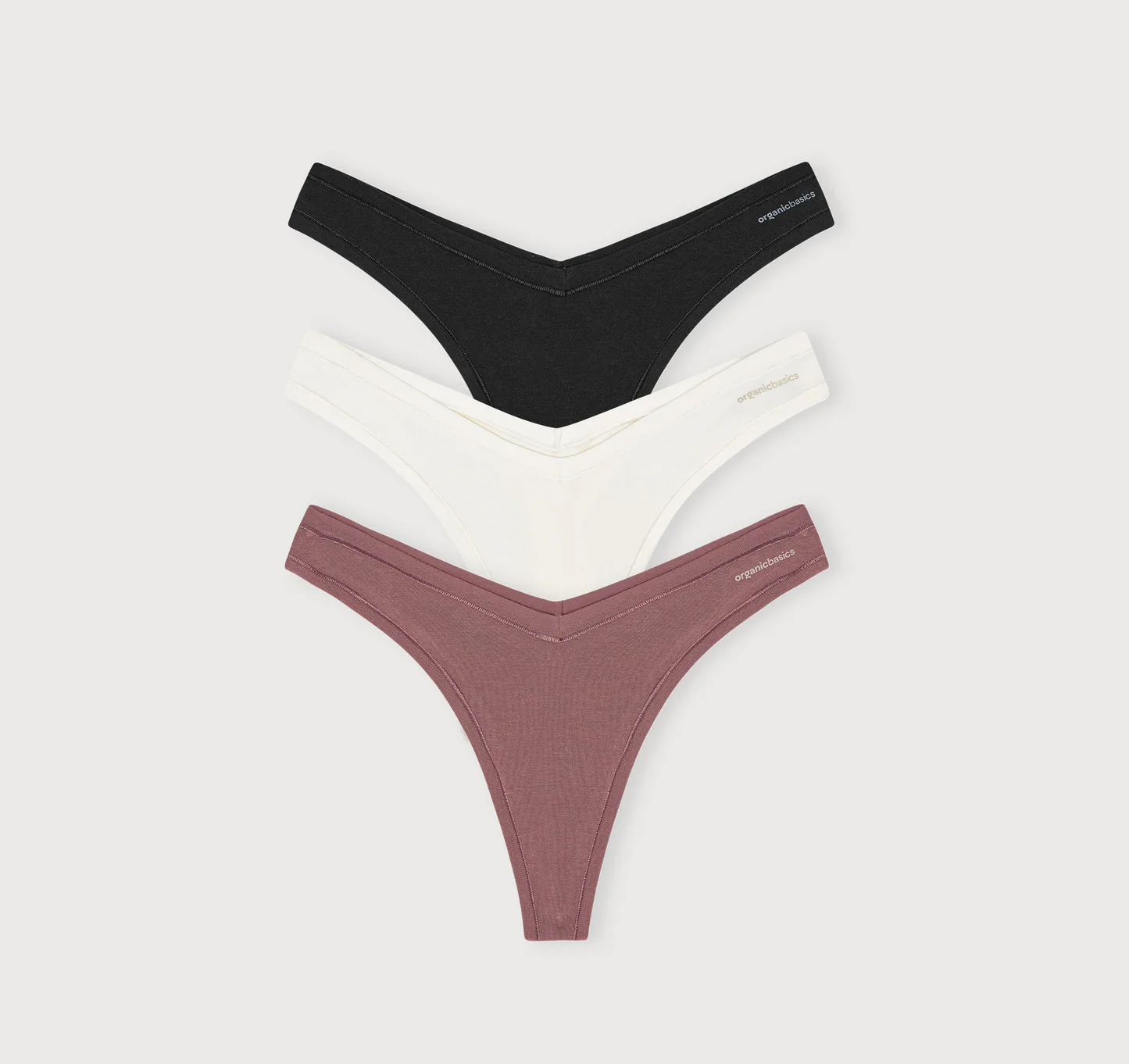 Organic Basics Flex Thong 3-pack