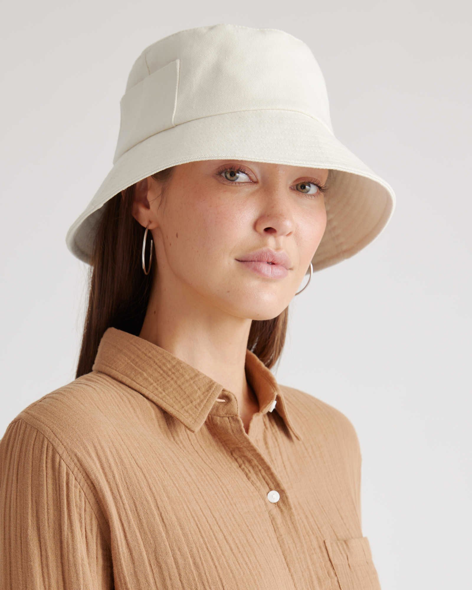 Quince Organic Cotton Bucket Hat $30