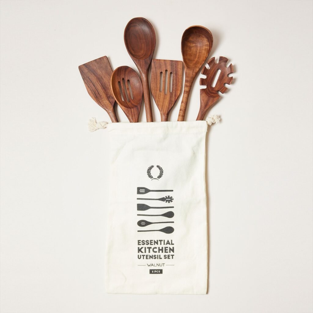 Farmhouse Pottery Essential Kitchen Utensils (Set of 6)