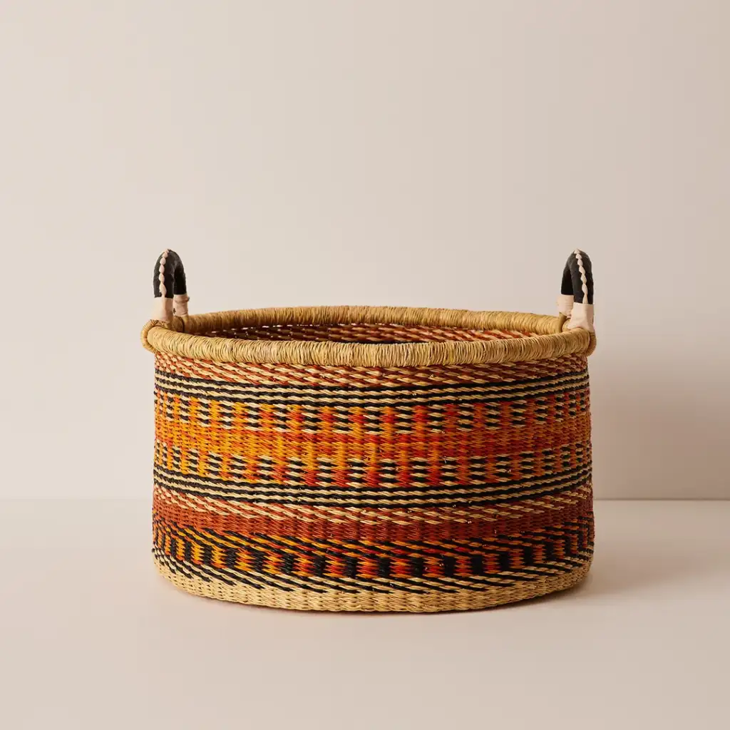 Goodee Medium Woven Short Basket