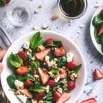 Strawberry & Pea Salad