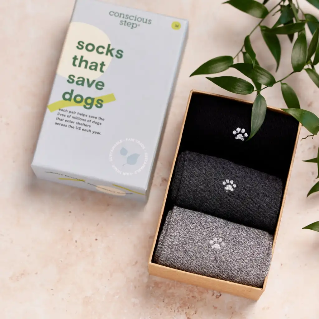 Conscious Step Socks That Save Dogs