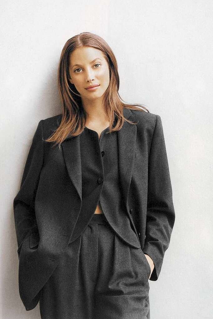 Christy Turlington in Armani