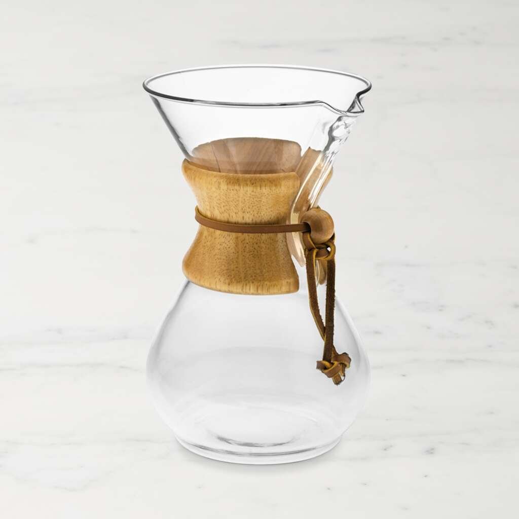 Chemex® Pour-Over Glass Coffee Maker with Wood Collar