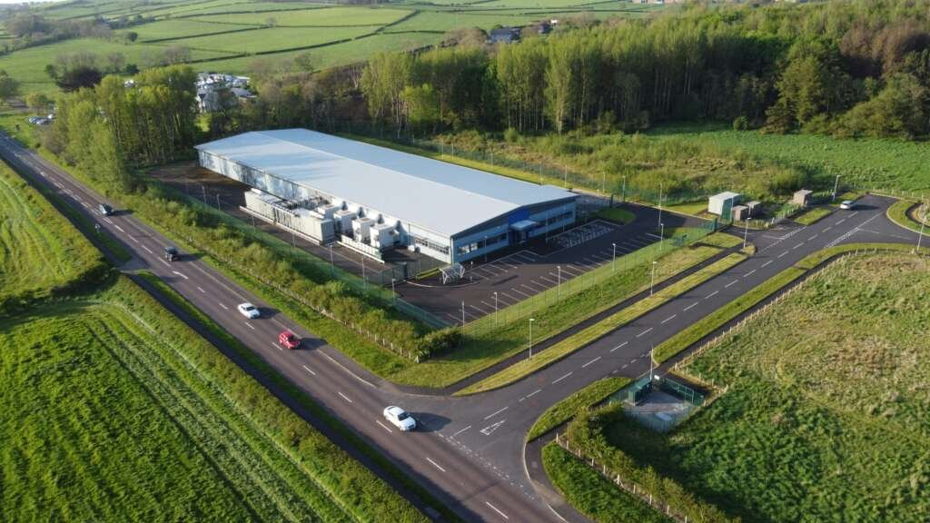 A data center in Coleraine, Northern Ireland