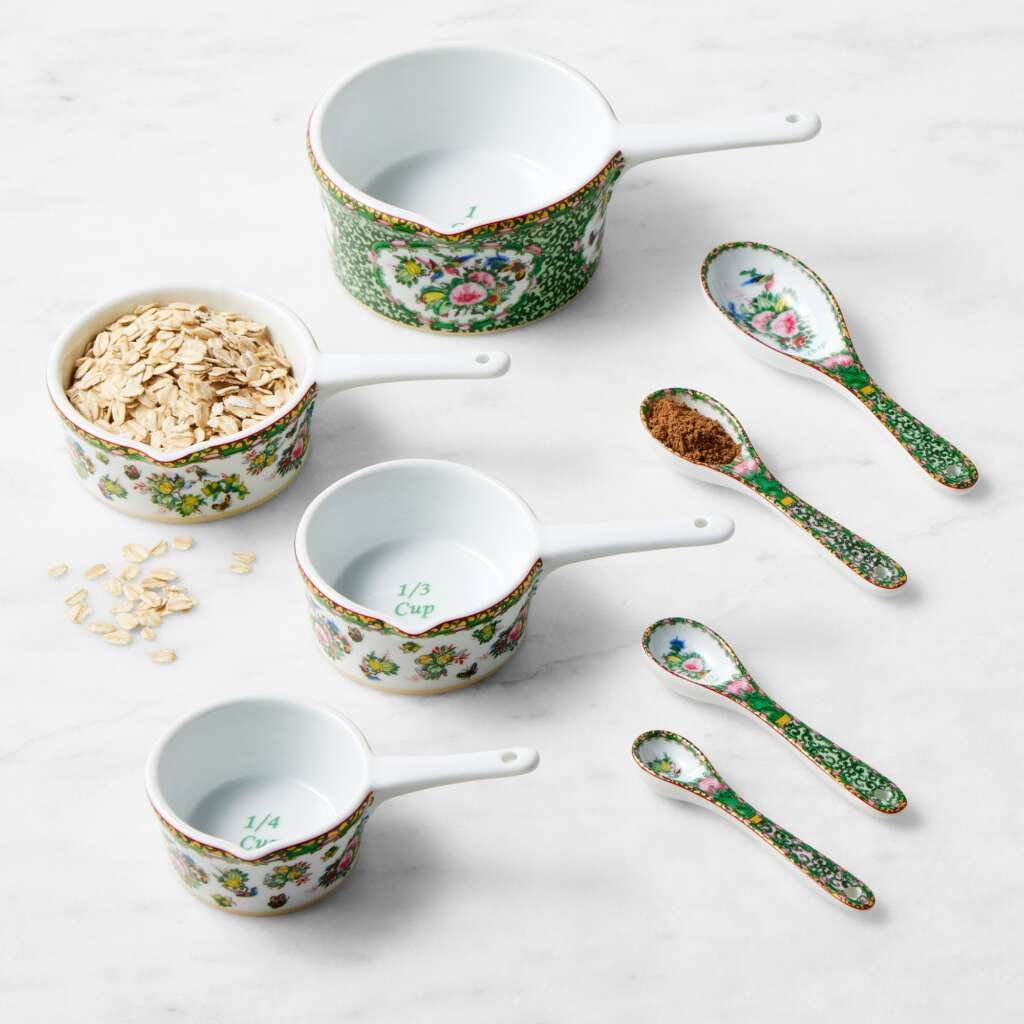 Famille Rose Measuring Cup Set