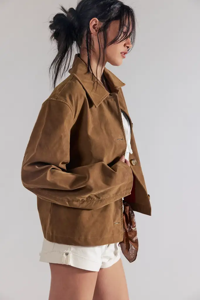 Free People We The Free Hera Vegan Suede Jacket