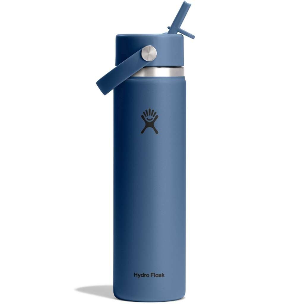 Hydro Flask
Wide-Mouth Vacuum Water Bottle with Flex Straw Cap - 24 fl. oz.