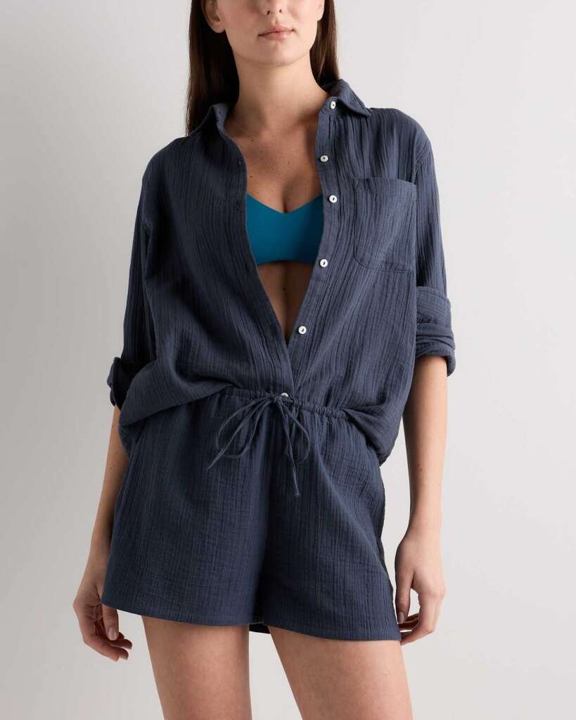 Quince 100% Organic Cotton Gauze Shorts